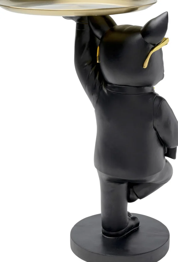 Tavolino d appoggio Cool Bulldog Tray Schwarz 34x5 - KARE
