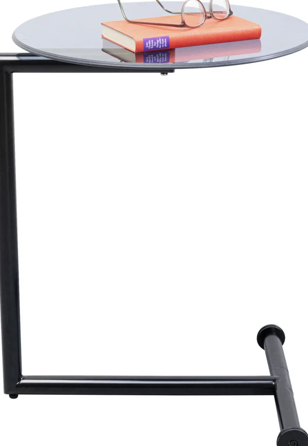 Tavolino d appoggio Easy Living nero Ø46cm - KARE