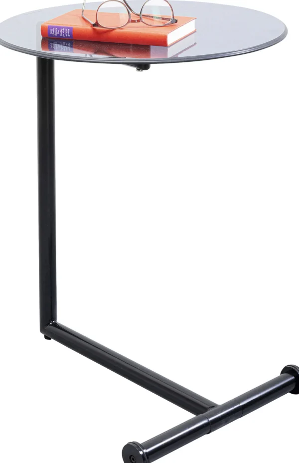 Tavolino d appoggio Easy Living nero Ø46cm - KARE