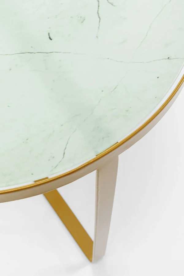 Tavolino d appoggio Marble oro Ø45 - KARE