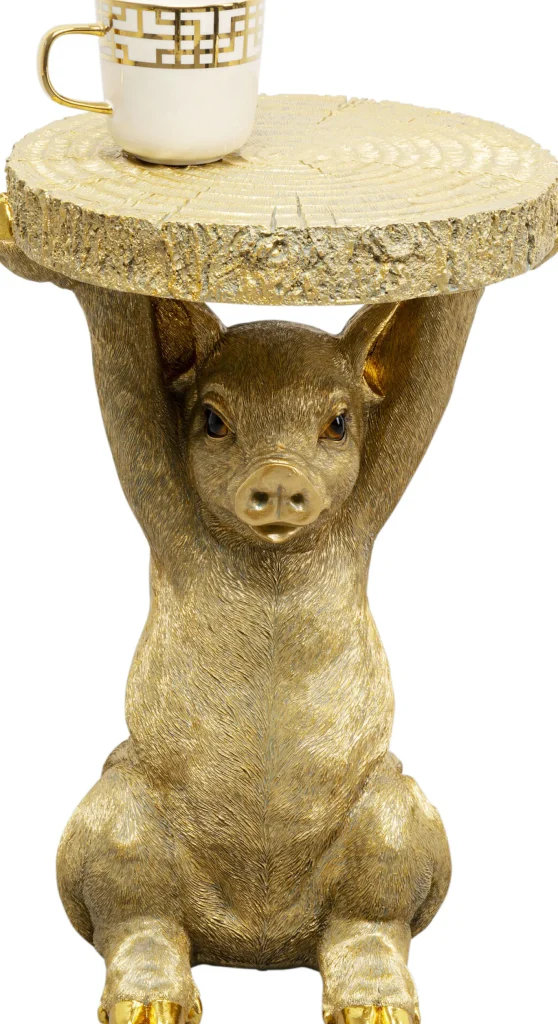 Tavolino da caffè Animal Pig Ø34cm - KARE