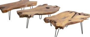 Tavolino da caffè Aspen nature 100x60 - KARE