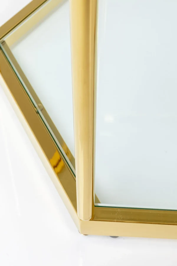 Tavolino Da Caffè Comb Oro 45cm - KARE