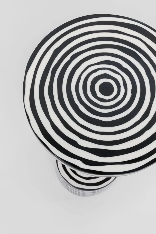 Tavolino da caffè Domero Swirl Ø25cm - KARE