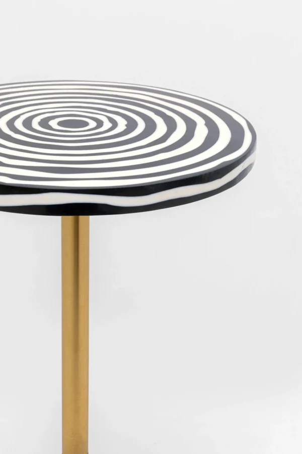 Tavolino da caffè Domero Swirl Ø25cm - KARE