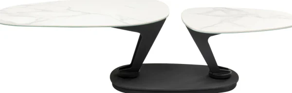 Tavolino da caffè Franklin bianco 150x58cm - KARE