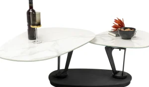 Tavolino da caffè Franklin bianco 150x58cm - KARE