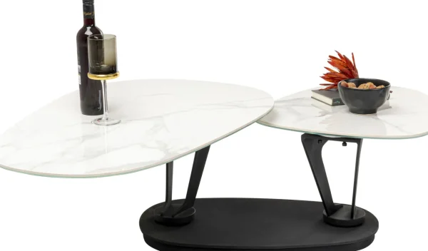 Tavolino da caffè Franklin bianco 150x58cm - KARE