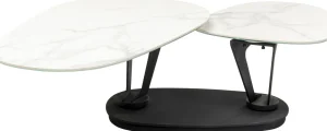 Tavolino da caffè Franklin bianco 150x58cm - KARE