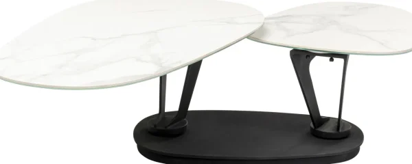 Tavolino da caffè Franklin bianco 150x58cm - KARE