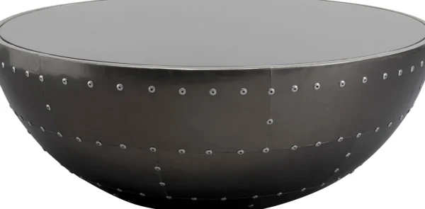 Tavolino da caffé Lounge Black Grafite Ø83cm - KARE