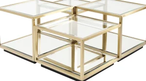Tavolino Da Caffè Luigi Oro (4/Set) - KARE