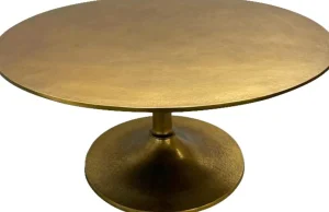 Tavolino da caffè Marokko ottone Ø91cm - KARE