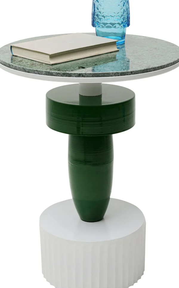 Tavolino da caffè Memphis verde Ø40cm - KARE