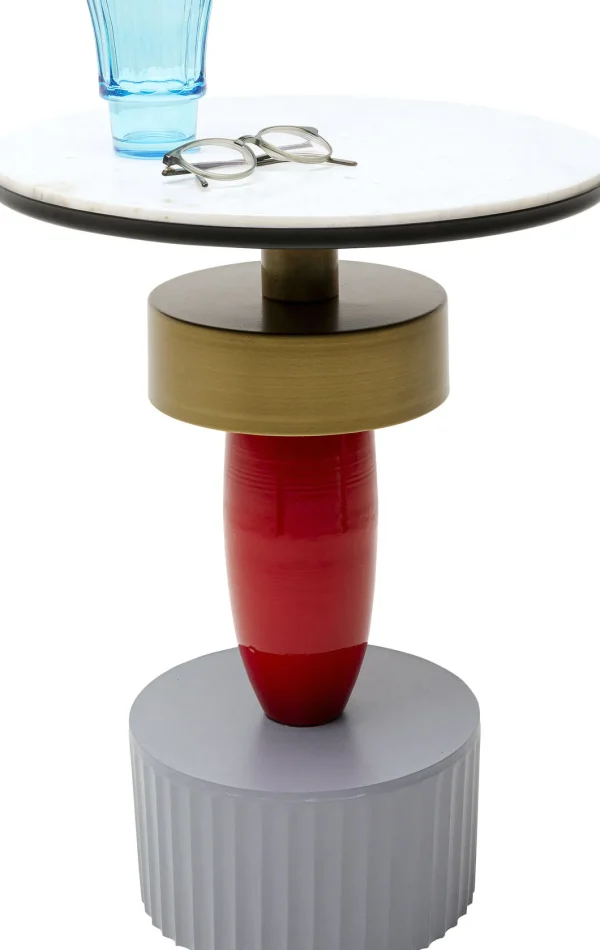 Tavolino da caffè Memphis Stone Ø40cm - KARE