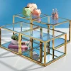 Tavolino da caffè Orion oro (4/set) - KARE