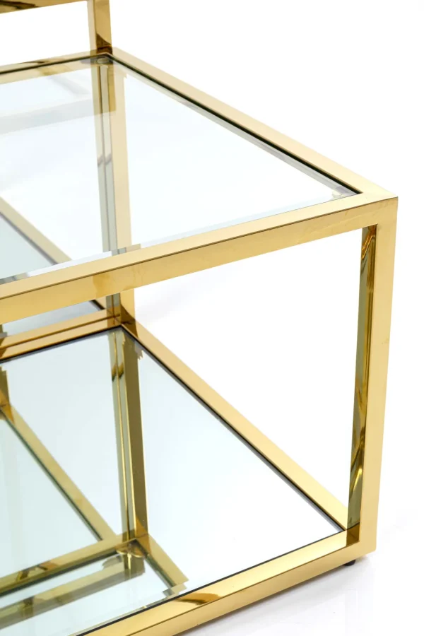 Tavolino da caffè Orion oro (4/set) - KARE