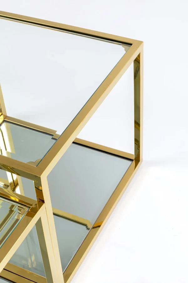 Tavolino da caffè Orion oro (4/set) - KARE
