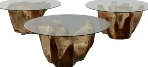 TAVOLINO DA CAFFÈ ROOTS Ø100CM - KARE
