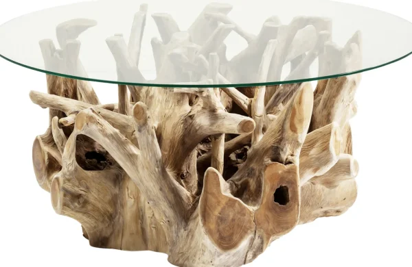 TAVOLINO DA CAFFÈ ROOTS Ø100CM - KARE