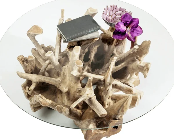 TAVOLINO DA CAFFÈ ROOTS Ø100CM - KARE