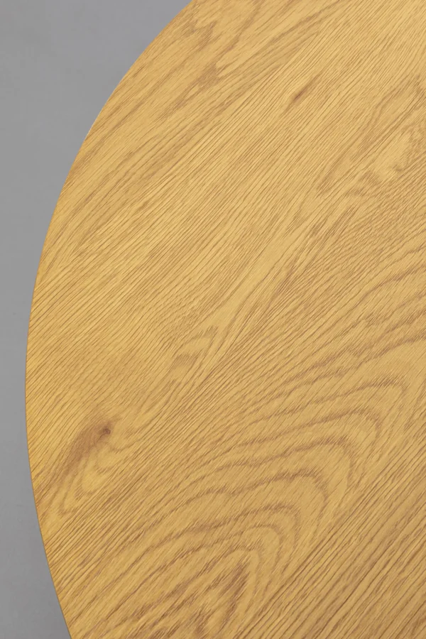 Tavolino da caffé Schickeria Rovere Bianco Ø80cm - KARE