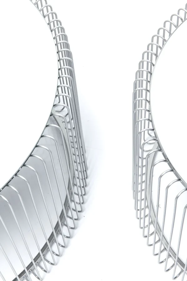 Tavolino da caffè Wire argento (2/set) - KARE