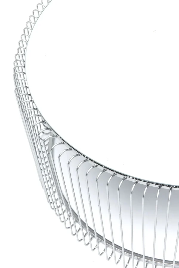 Tavolino da caffè Wire argento (2/set) - KARE