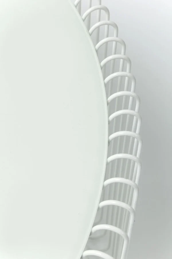TAVOLINO DA CAFFÈ WIRE BIANCO (2/SET) - KARE