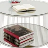 Tavolino da caffè Wire Double Greige Ø80cm - KARE