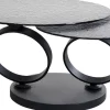 Tavolino da caffe Beverly Bubble nero 133x80cm - KARE