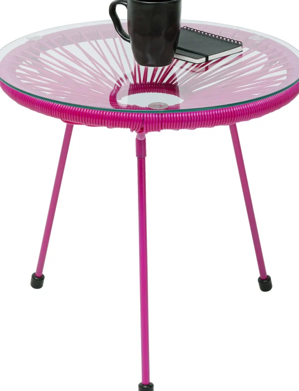 Tavolino d'appoggio Acapulco Mono rosa - KARE