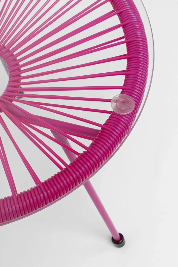 Tavolino d'appoggio Acapulco Mono rosa - KARE