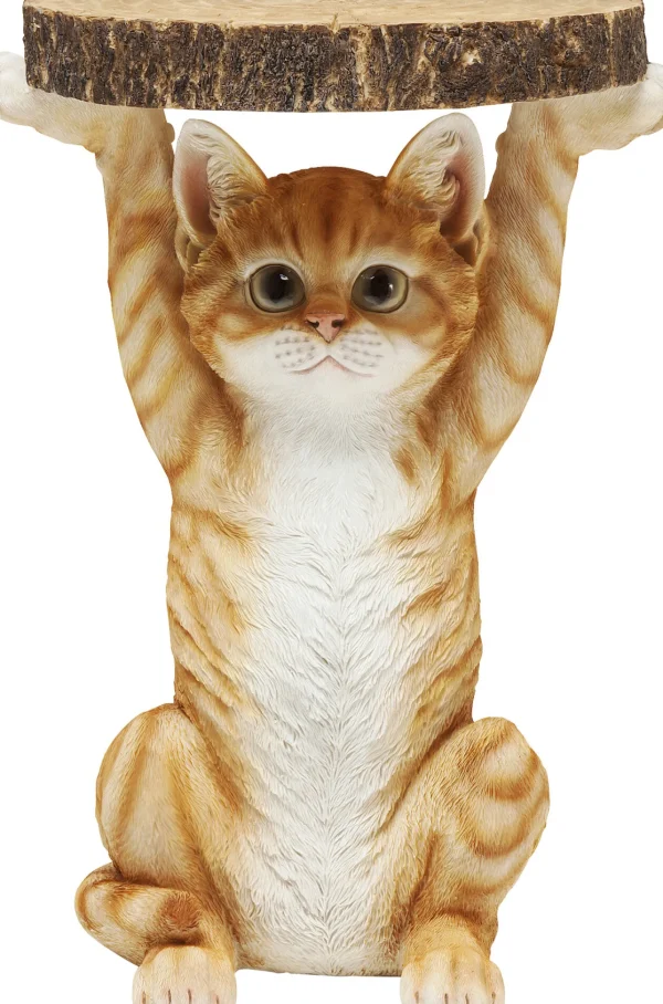 Tavolino D'appoggio Animal Ms Cat Ø33cm - KARE