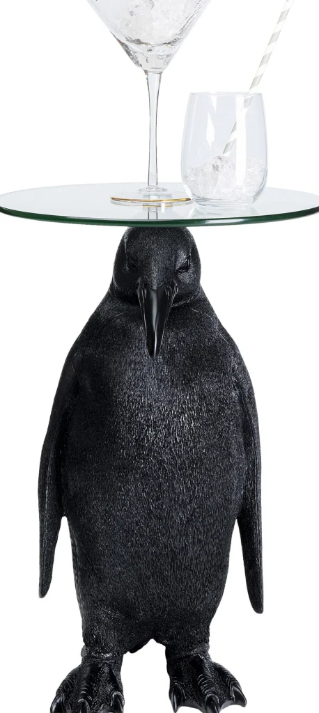 Tavolino d'appoggio Animal Ms Penguin Ø32cm - KARE