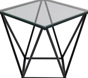 Tavolino d'appoggio Cristallo 50x50cm - KARE