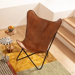 Tavolino d'appoggio Domero Geo ottone Ø25cm - KARE