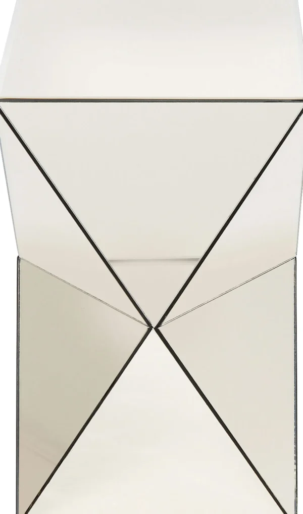 Tavolino d'appoggio Luxury Triangle Champagne - KARE