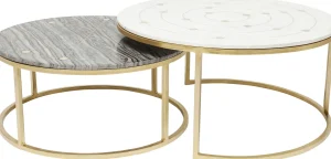 Tavolino D'appoggio Mystic Round (2/Set) Ø90cm - KARE