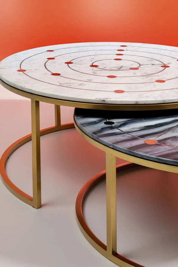 Tavolino D'appoggio Mystic Round (2/Set) Ø90cm - KARE