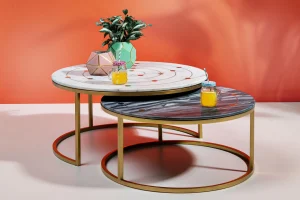 Tavolino D'appoggio Mystic Round (2/Set) Ø90cm - KARE