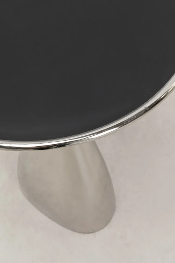 Tavolino d'appoggio Spacey argento Ø36cm - KARE