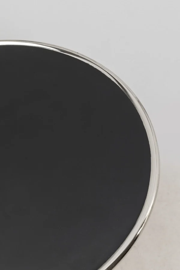 Tavolino d'appoggio Spacey argento Ø36cm - KARE