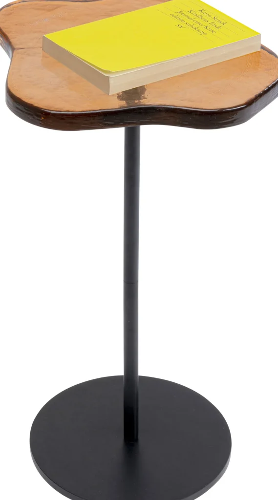 Tavolino Lava arancione Ø30cm - KARE