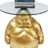 Tavolino Monk oro Ø54cm - KARE