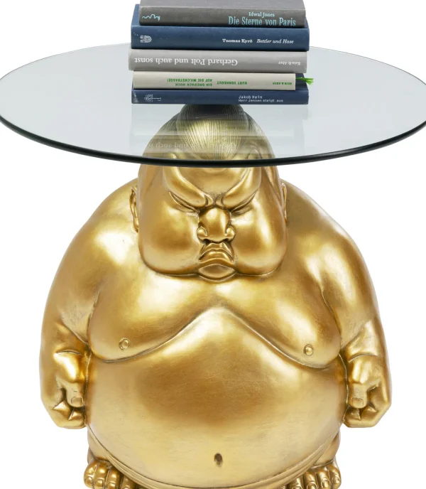 Tavolino Monk oro Ø54cm - KARE