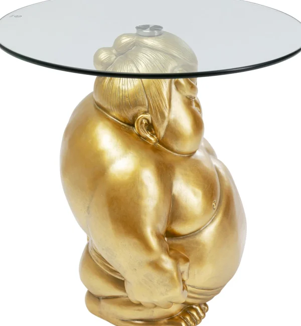 Tavolino Monk oro Ø54cm - KARE