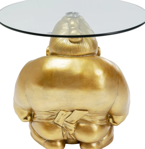 Tavolino Monk oro Ø54cm - KARE