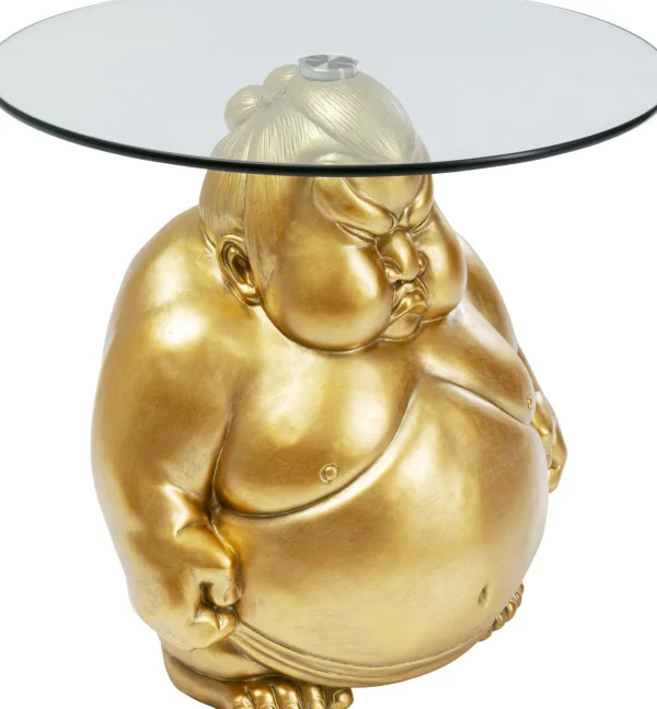 Tavolino Monk oro Ø54cm - KARE