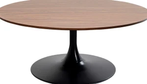 Tavolino Schickeria Walnuss nero Ø110cm - KARE